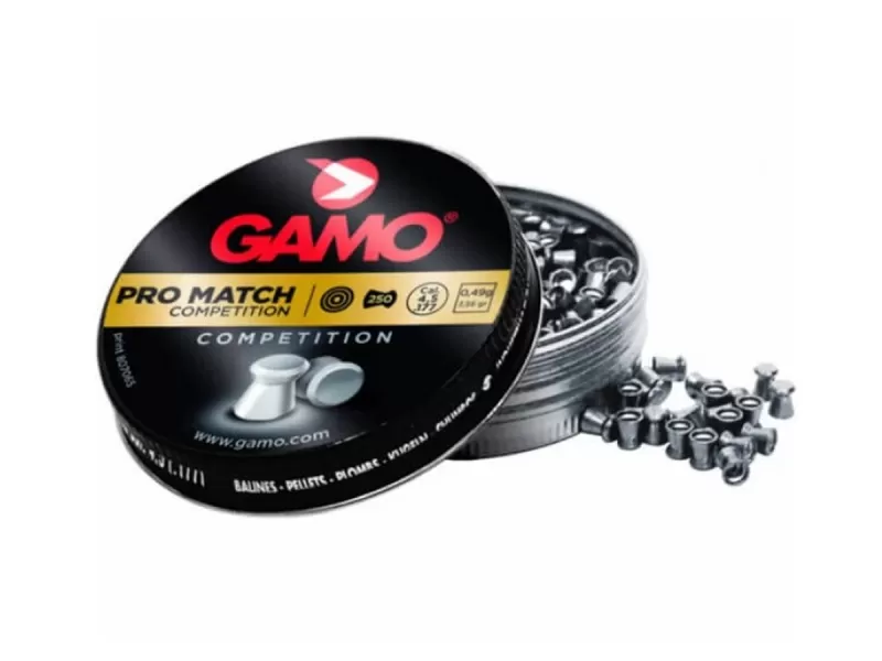 Пули пневматические GAMO PRO-MATCH 5,5мм, 1,0г (250 шт)