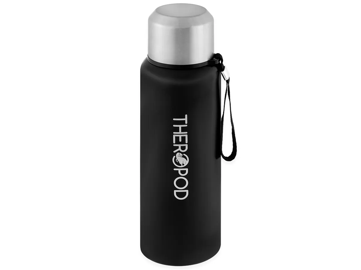 Термос для напитков THEROPOD TP-10 0.75L, чёрный 