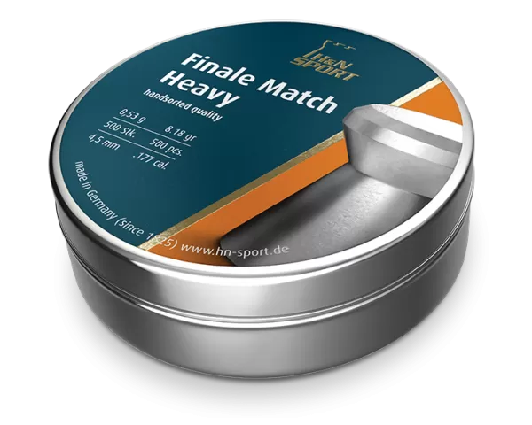 Пульки HN Finale match Heavy винтовочные 4,5 мм (500 шт)
