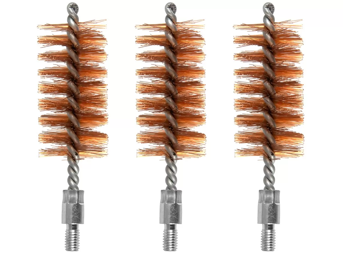 Набор ёршиков ShotTime, щетинные (бронза), 3 шт,калибр 12, резьба M5 (Папа)