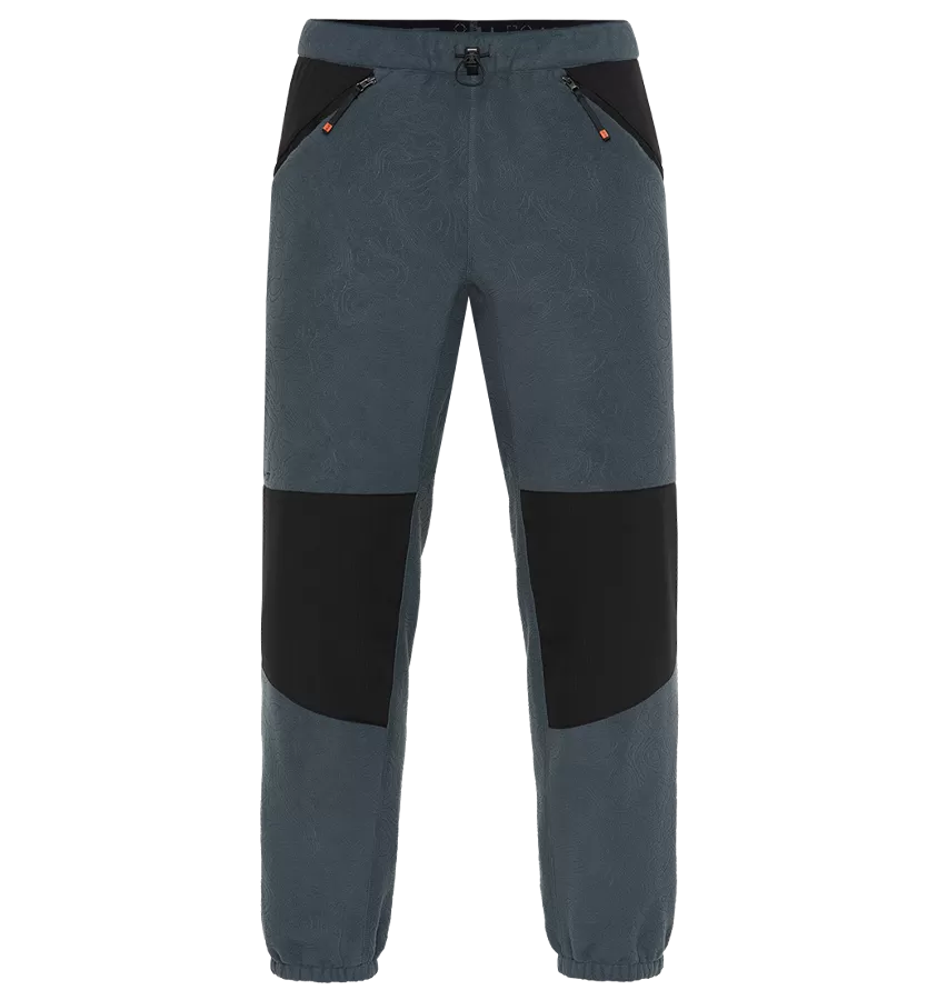 Брюки мужские H.U.T. Vodla, флисовые, серые