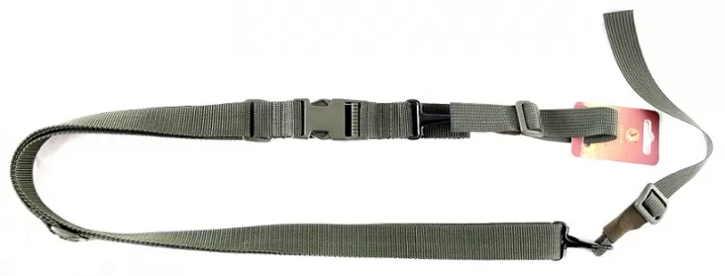 Ремень тактический VEKTOR Р-26 трёхточечный, без плечевой накладки, зелёный