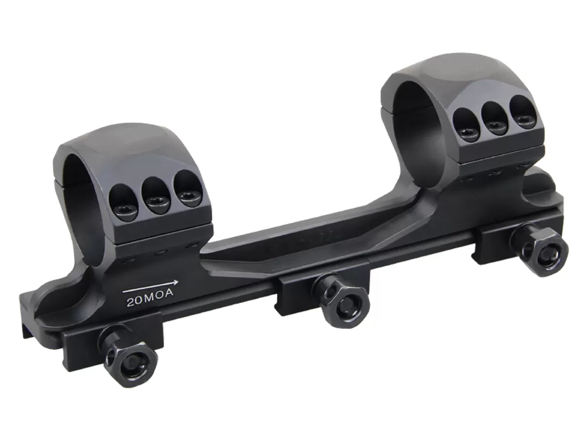 Кронштейн Vector Optics X-Accu 1.2 Medium Profile 30мм на Picatinny 20MOA