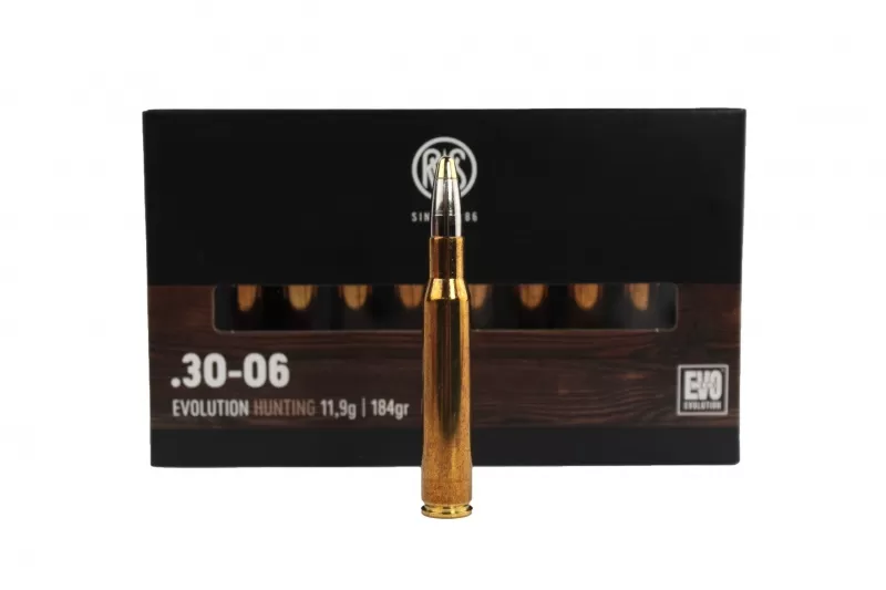 Патрон 30-06 Sprg. RWS EVO 11.9г/184gr (20 штук)