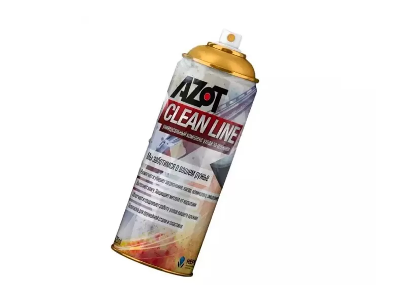 Средство для чистки оружия Аzot Clean Line универсальное, 210мл