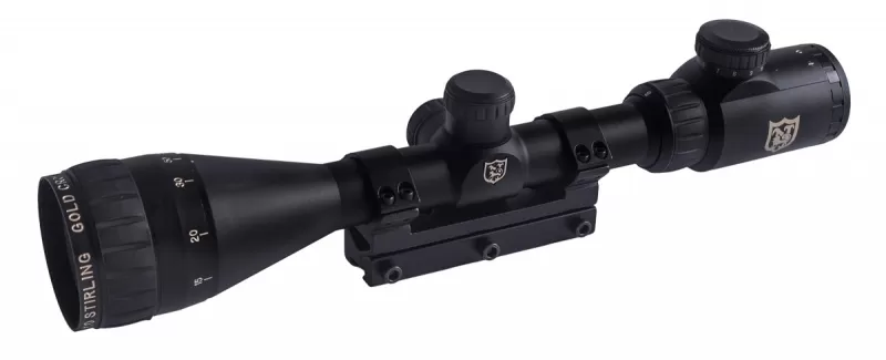 Прицел Nikko Stirling AIRKING 3-9x42 AO, сетка Half MD  с подсветкой
