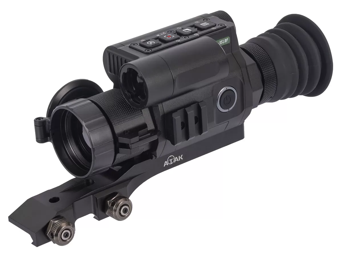 Прицел тепловизионный ATAK ET23-35LRF x3.7/7.4/14.8/29.6, 384x288, D35