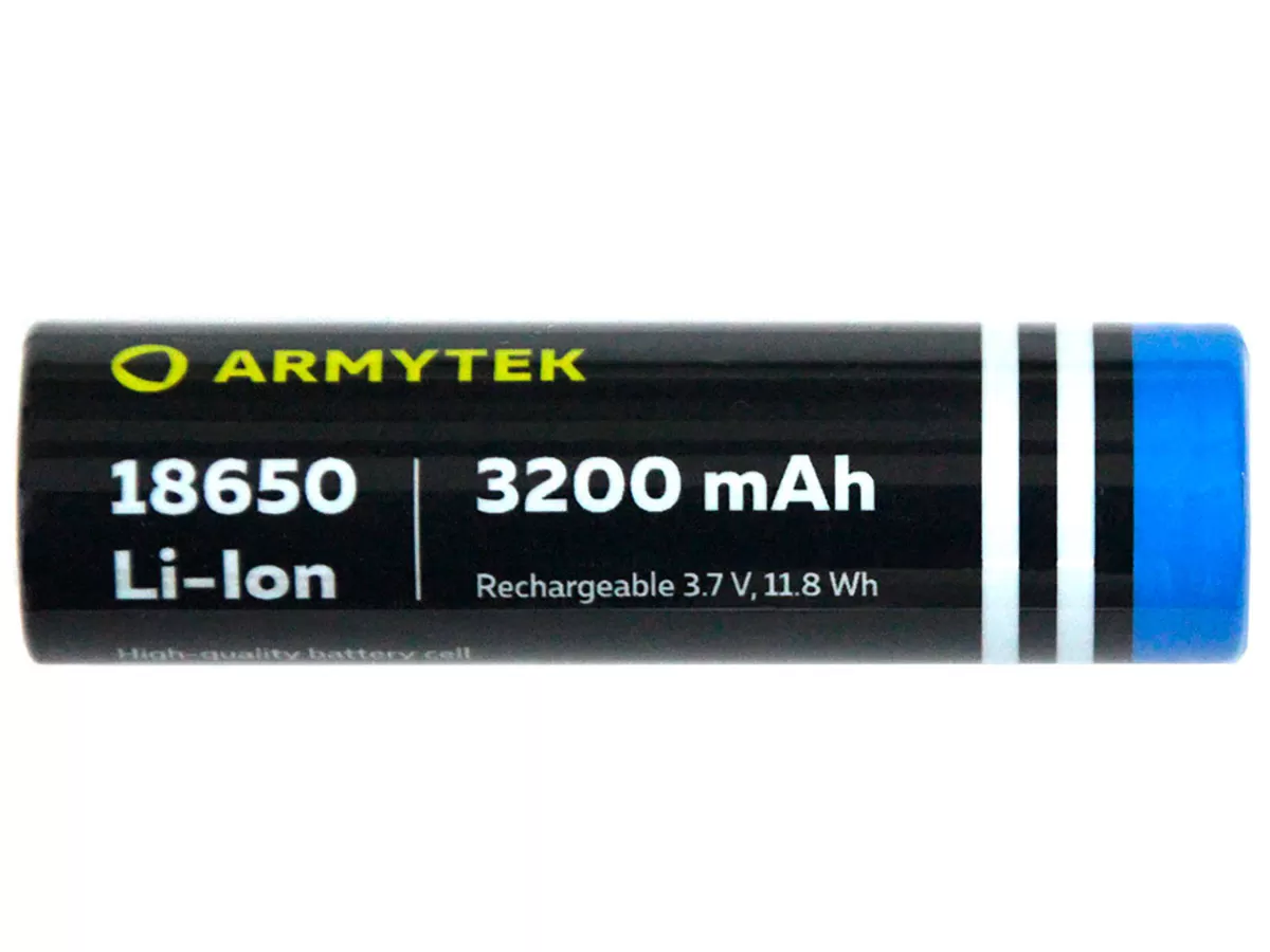 Аккумулятор 18650 Li-Ion Armytek 3200 mAh без защиты