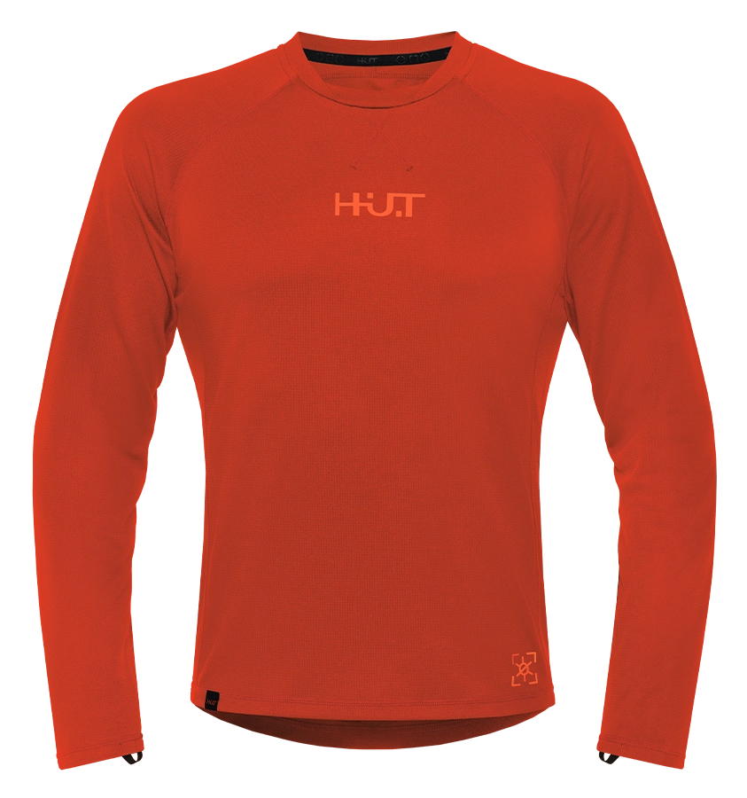Лонгслив мужской H.U.T. Vorga, терракотовый
