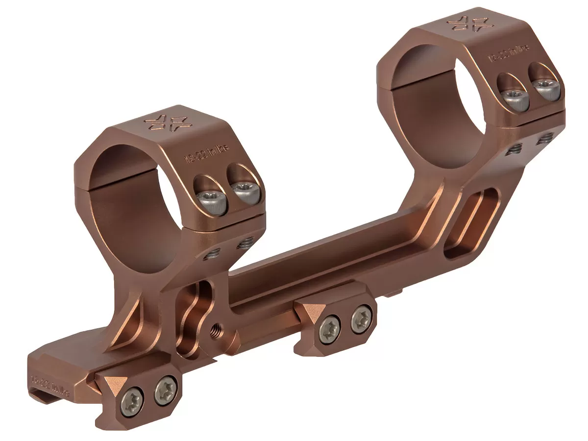 Кронштейн Vector Optics 1-Piece Extended Picatinny AR Mount 30мм FDE