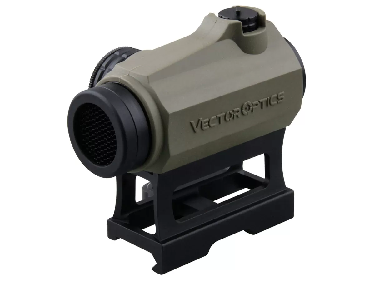Коллиматор Vector Optics Maverick-III 1x22 FDE Rubber Cover 3 МOA красная