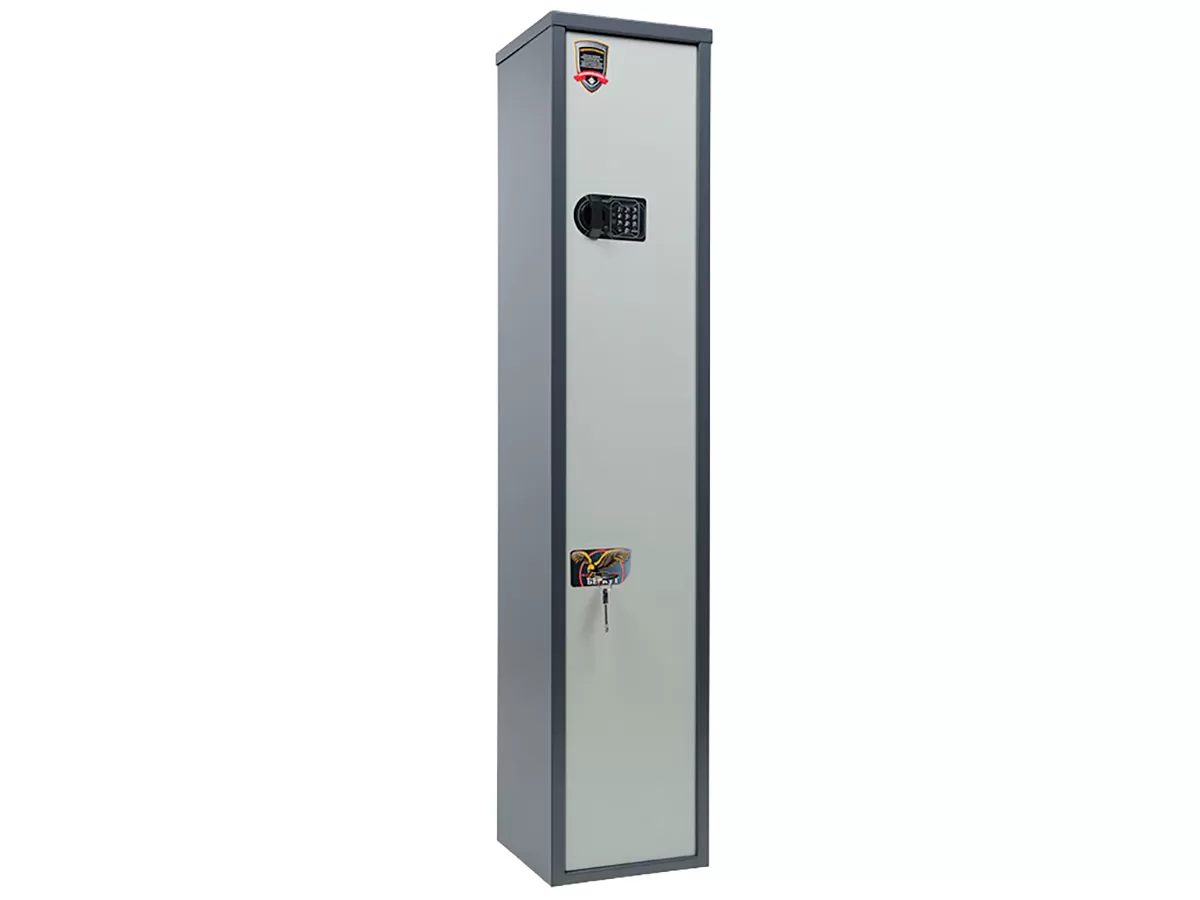 Сейф оружейный AIKO Беркут 150 EL, 4 единицы,1480x300x300, ключевой+кодовый