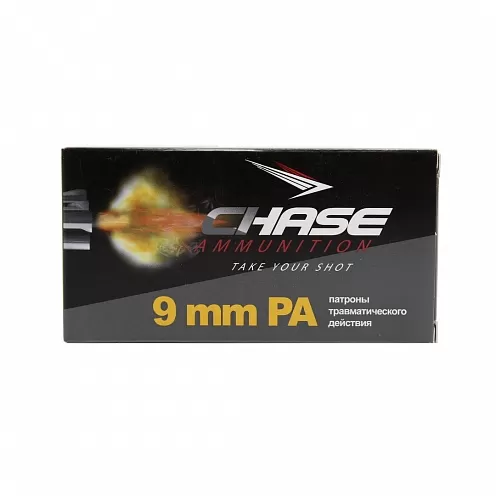 Патрон травматического действия 9мм P.A. Chase (50 штук)