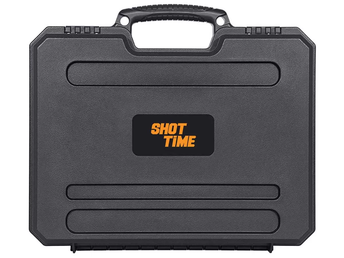 Кейс для пистолетов ShotTime 33x28x8.6 см IP65 полипропилен пена чёрный