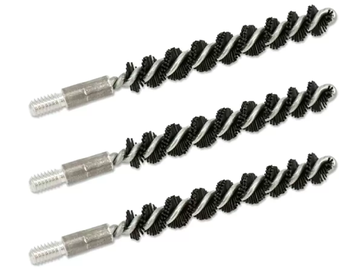 Ерши Bore Tech щетинные, калибр.25 (6,5мм), нейлон 3 шт, резьба 8/32 (Папа)
