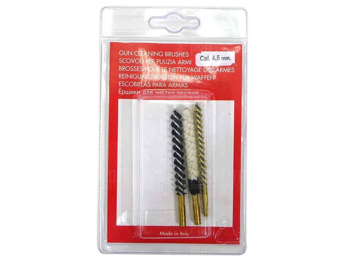 Набор ёршиков Stil Crin (шерстяной, щетинный, латунный), калибр 4,5мм