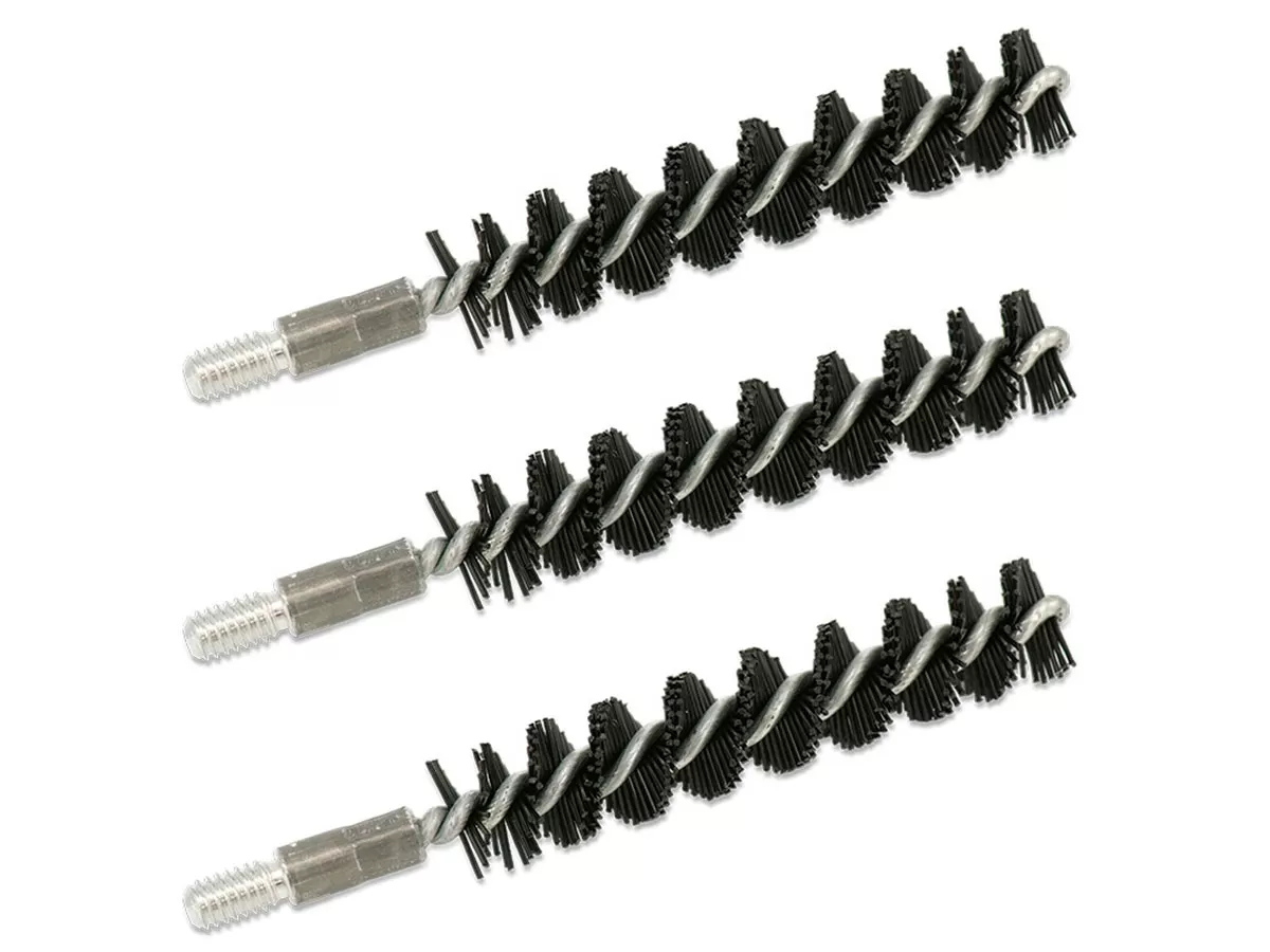 Ерши Bore Tech щетинные, калибр.375 (9,5мм) нейлон 3шт,, резьба 8/32 (Папа)