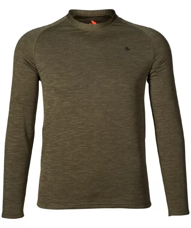 Футболка длиный рукав Seeland Active L/S T-shirt Pine green