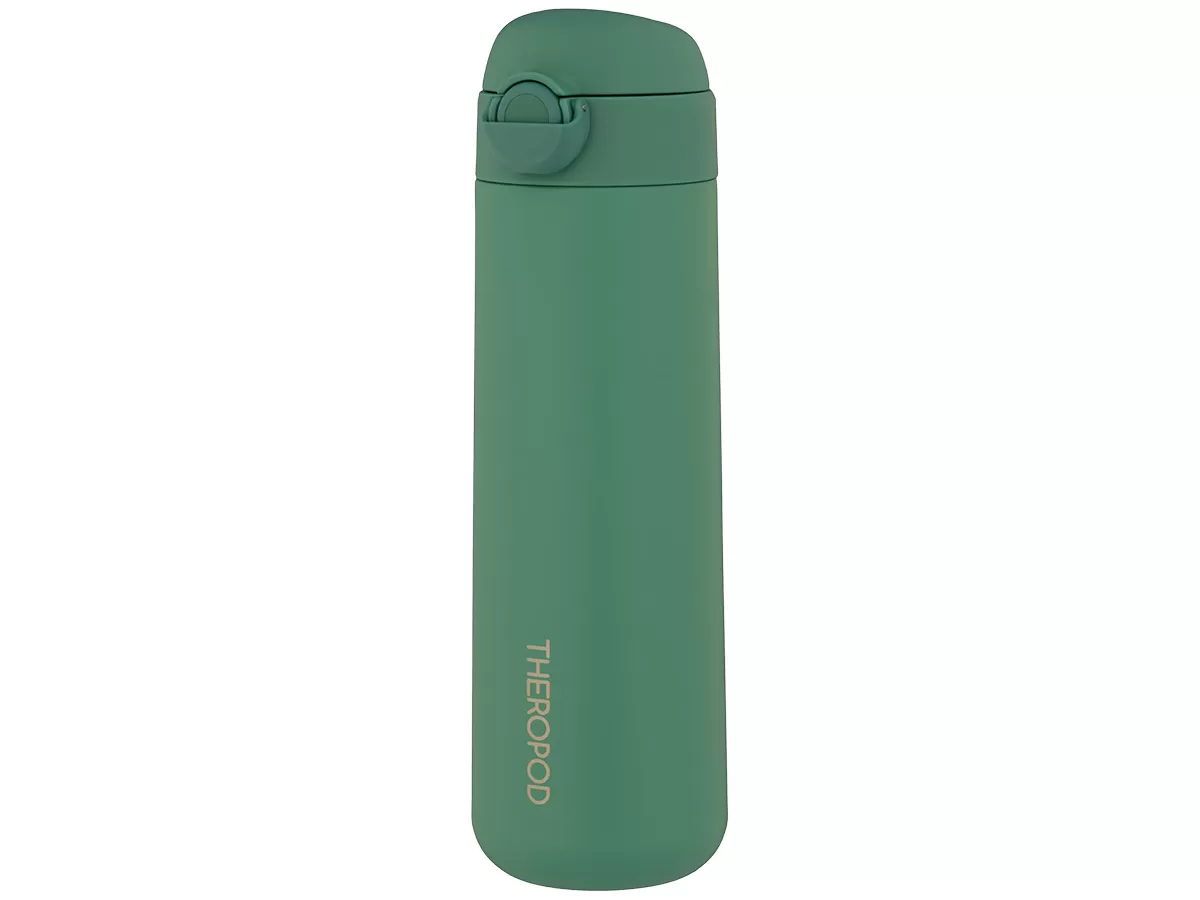 Термокружка THEROPOD TP-22-500-EG 0.5L, откидной механизм, зелёный