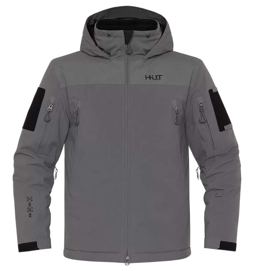 Куртка мужская H.U.T. Kivakko, мембранная, утеплённая, серая