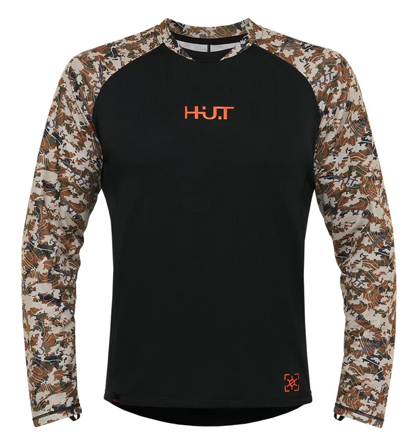 Лонгслив мужской H.U.T. Vorga, камуфляж Trailblazer/чёрный