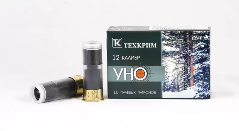 Патрон 12/70 пуля УНО-40 Техкрим (10 штук)