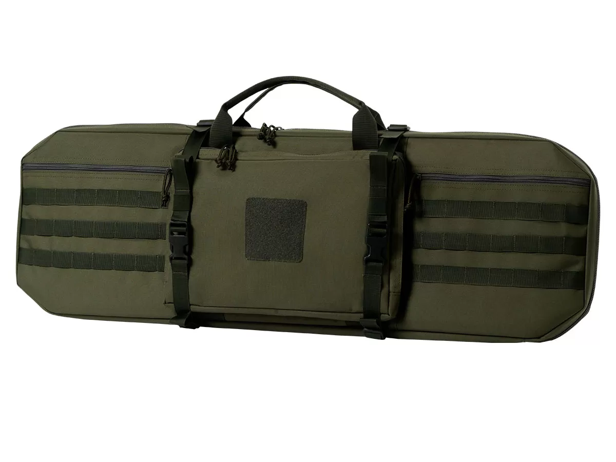 Кейс Vektor А-90 тактический зелёный с лямками, система Molle