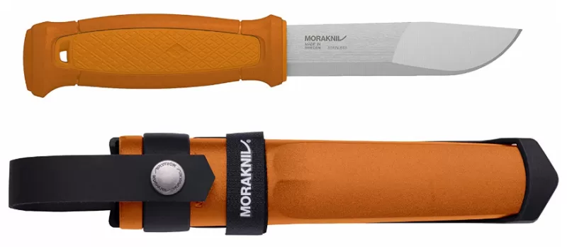 Нож Morakniv Kansbol, с мультикреплением, оранжевый
