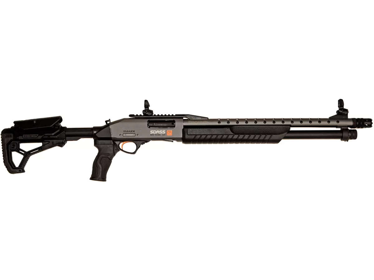 Ружьё помповое Fabarm SDASS Pro Telescopic Stage 2 12/76 L=510мм пластик