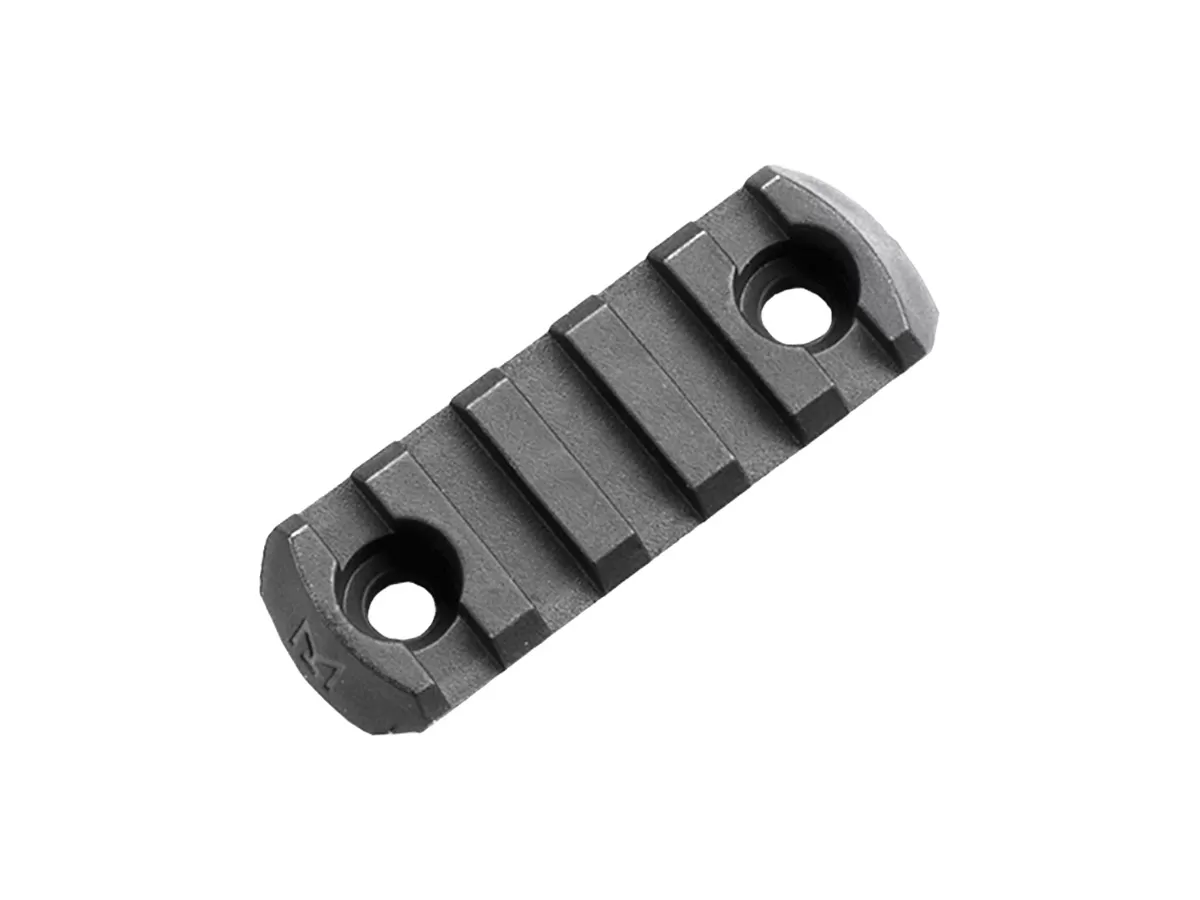 Планка Picatinny Magpul M-LOK POLYMER RAIL, 5 слотов, полимер, чёрный
