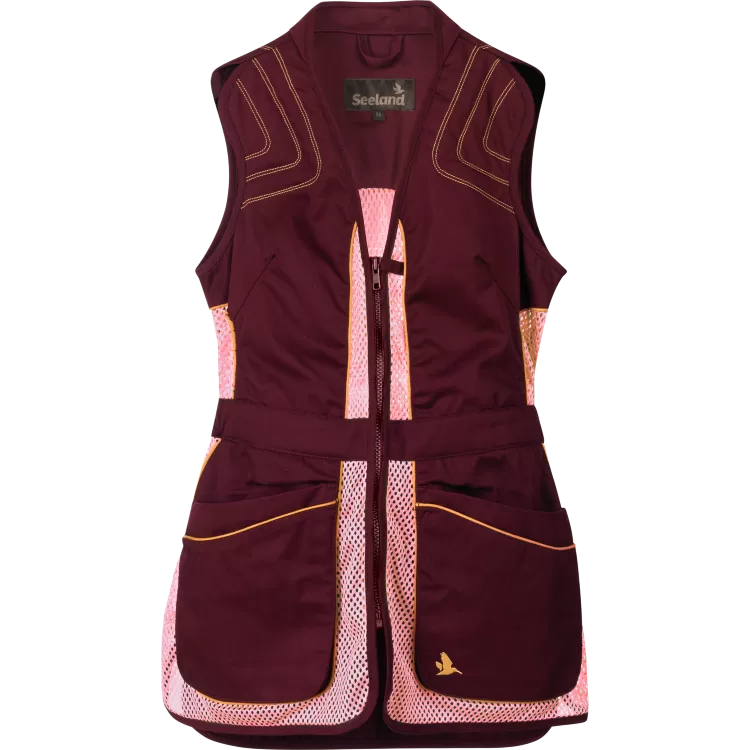 Жилет женский стрелковый Seeland Skeet II waistcoat Bitter chocolate
