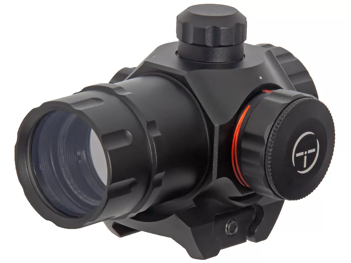 Коллиматор Target Optic 1x21, Weaver, зелёная/красная марка, точка 2 MOA