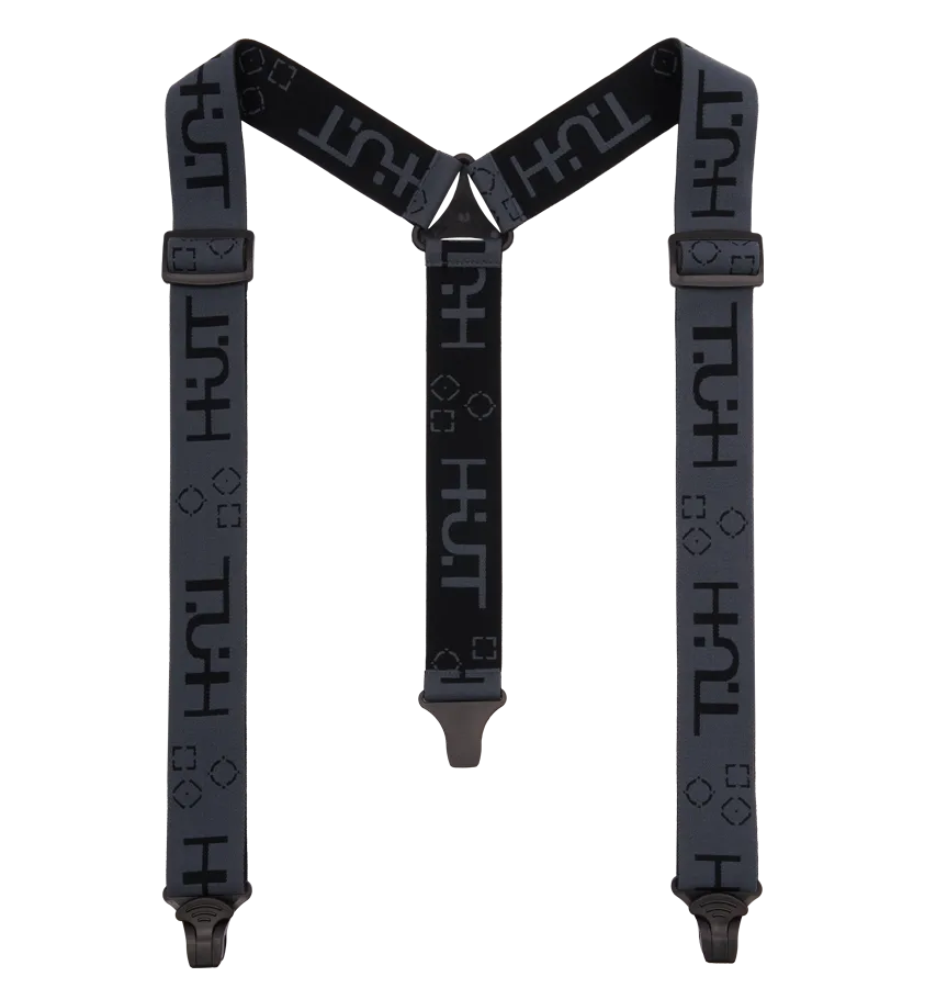 Подтяжки H.U.T. Y-Type, серые