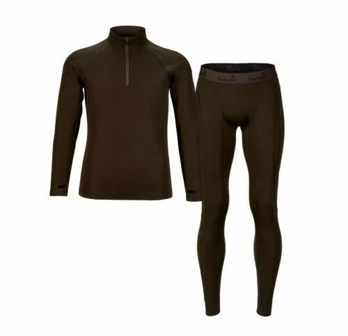 Термобельё 1-й слой Seeland Climate Base layer Clay brown
