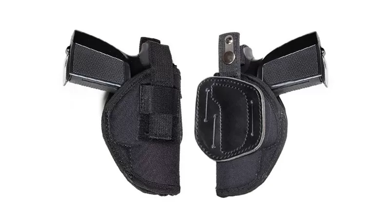 Кобура поясная VEKTOR для ПМ и аналогов, ГРОЗА с металл. затвором