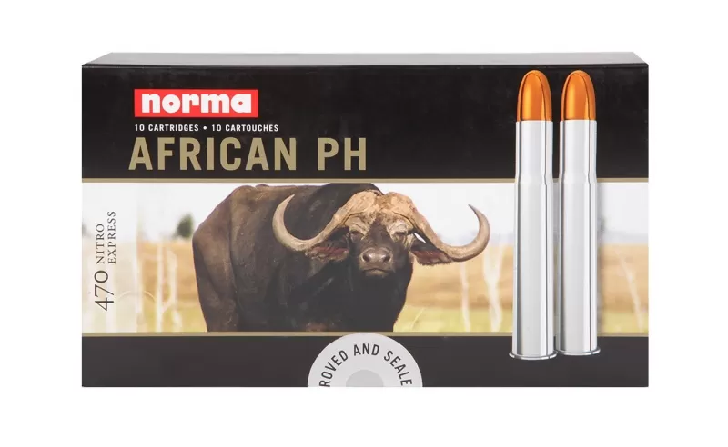 Патрон 470 N.E. Norma Woodleigh FMJ 32.4г/500gr (10 штук)
