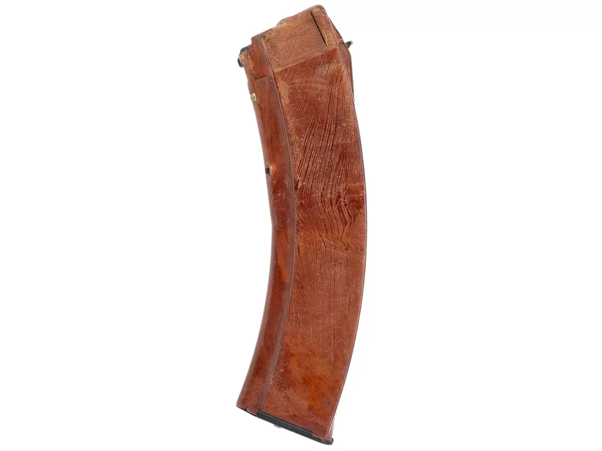 Магазин РПК-74 (ВПО-148), 5.45x39, 45 патронов, текстолит, рожок, рыжий