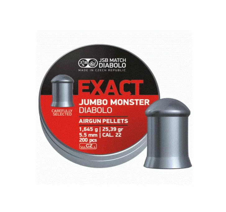 Пульки JSB Exact Jumbo Monster (redesigned) 5,5 мм (5,52) (200 шт)