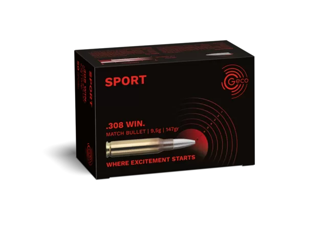 Патрон 30-06 Sprg. Geco Sport 9.5г/147gr (50 штук)
