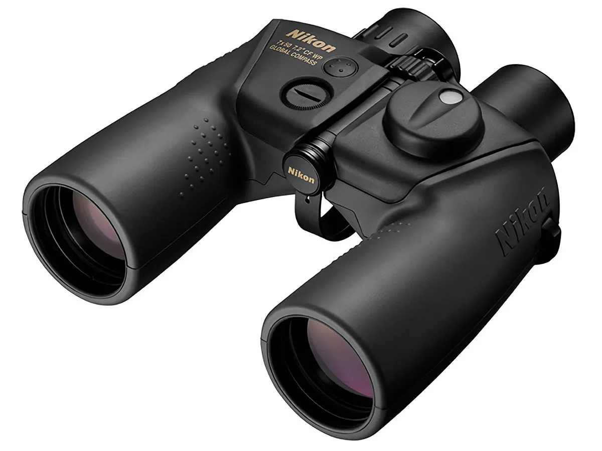 Бинокль Nikon Marine 7X50 CF WP, компас с подсветкой, сетка