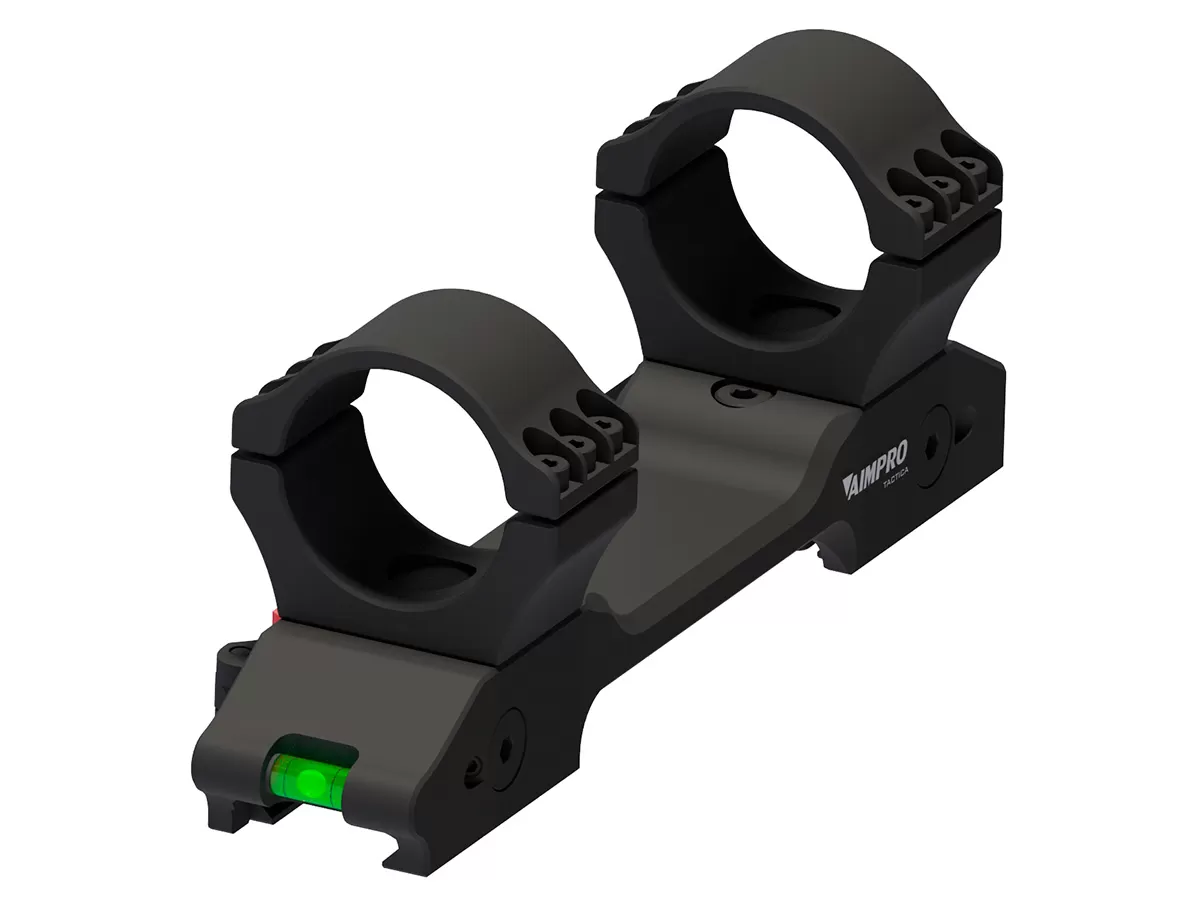 Моноблок Aimpro быстросъёмный на Picatinny 20MOA кольца 30мм BH=36 уровень