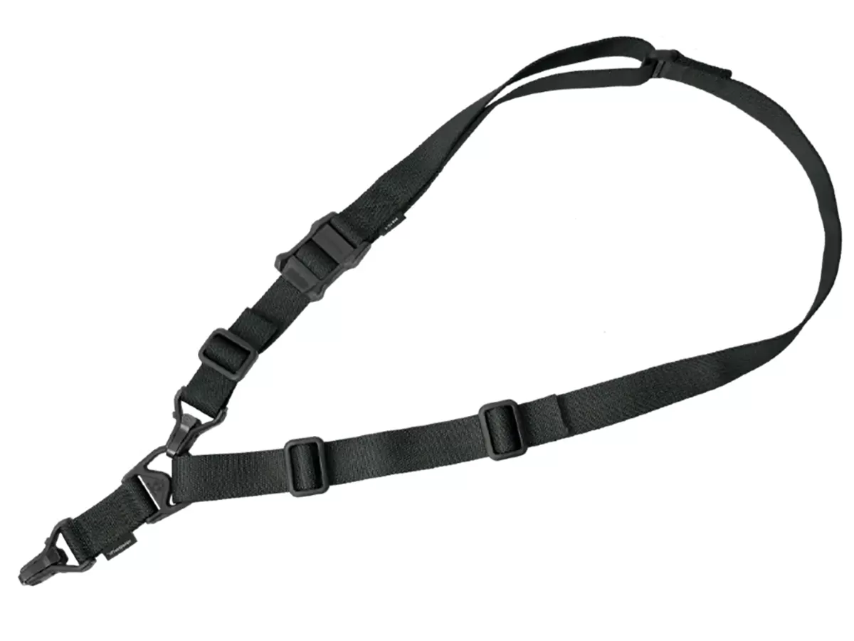 Ремень Magpul MS3 GEN2, двух/одноточечный, карабины, чёрный