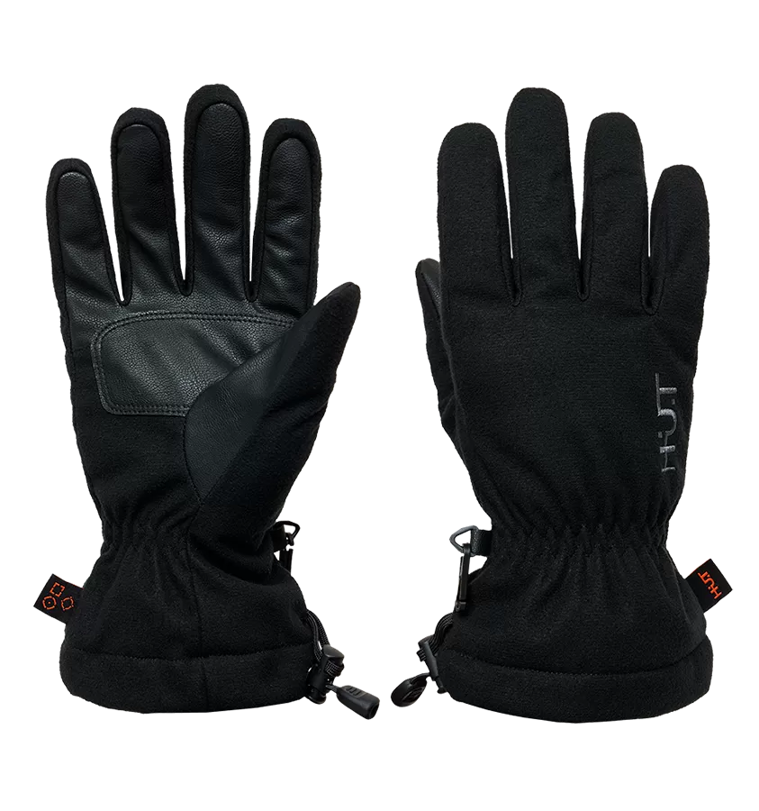 Перчатки H.U.T., мужские, мембранные, с утеплителем, чёрные