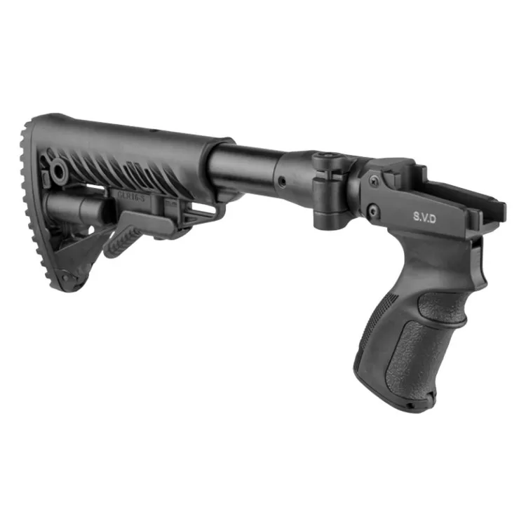 Приклад телескопический складной FAB Defense M4 SVD для Тигр/СВД 