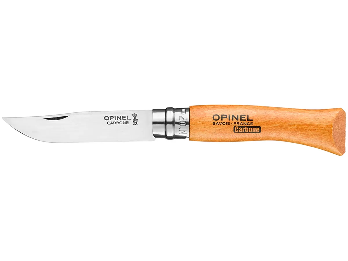 Нож складной Opinel Tradition 07, углеродистая сталь, бук