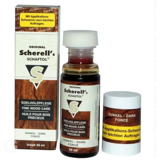 Средство для обработки дерева Ballistol Scherell Schaftol, тёмное