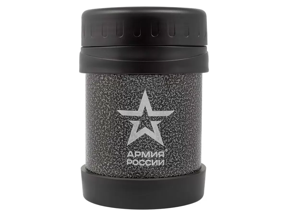 Термос для еды Часовой АРМИЯ РОССИИ, нержавеющая сталь, 0,35L, Hammerton