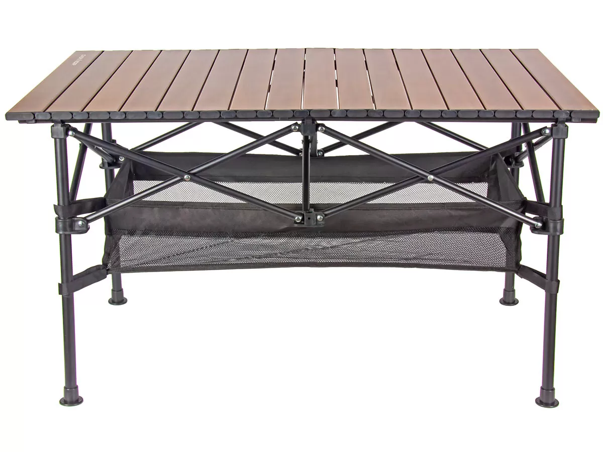 Стол туристический складной Overlander реечный нагрузка 50 кг чёрный