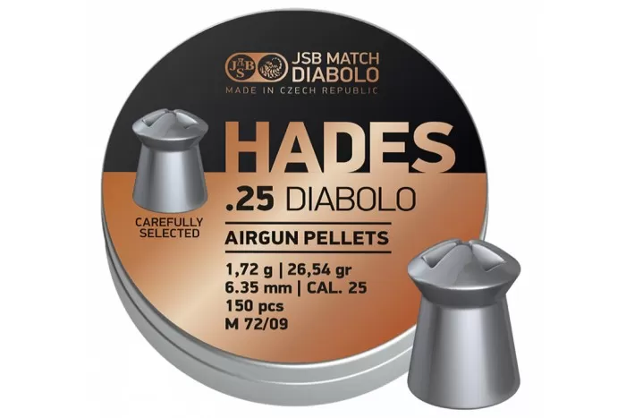 Пульки JSB Diabolo HADES 6.35мм (300 штук)