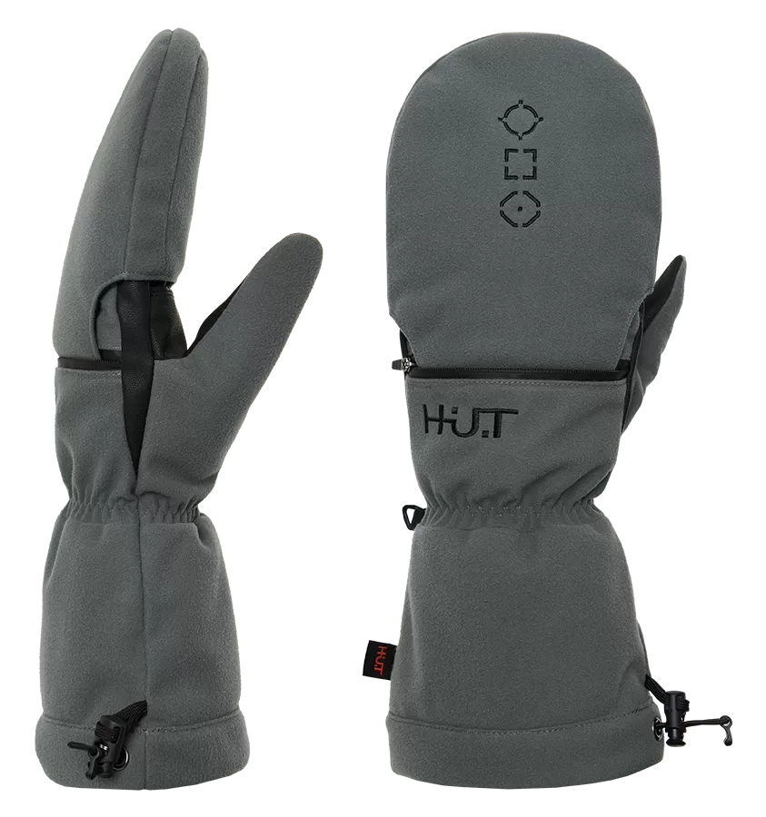 Рукавицы-перчатки H.U.T. Hybrid, мужские, мембранные, с утеплителем, серые
